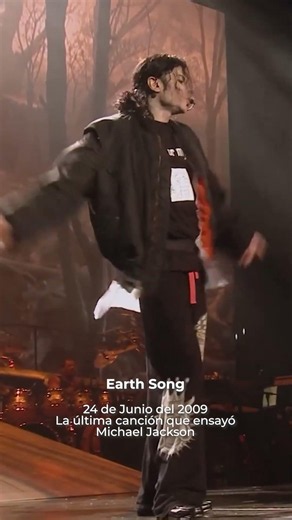 La última vez que Michael Jackson cantó frente a un escenario... 💔 #michaeljackson #viral #earthsong
