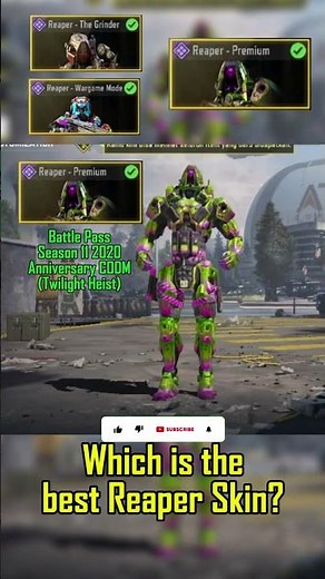 which is the best reaper skin CODM?