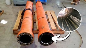 Threading airline pipes after corrosion