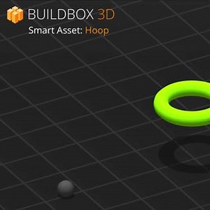 Hiya Boxers! Our Buildbox 3D Asset Library is loaded with cool new smart assets that you can use to take things up a notch in your games. This one is called Hoop. With it your character can bounce, jump, or be tossed through the hoop from above or below. The hoop's color also instantly changes to black. Neat, right? To learn more about these awesome new assets, check this out: https://bit.ly/2PekrY9 | Buildbox | Facebook