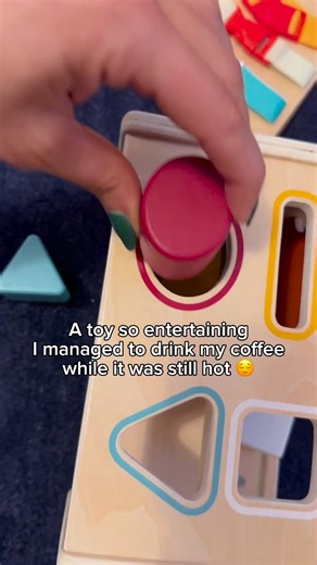 Shape sorting fun for toddlers (and moms) 😊 | Fisher-Price