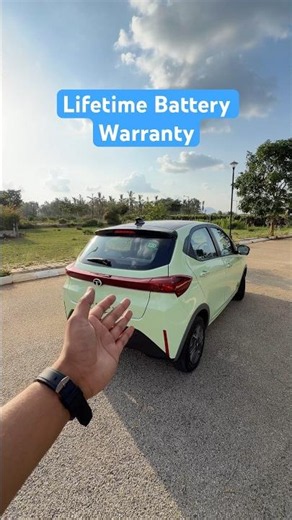 Lifetime Battery Warranty On New Tata Tiago Ev 👀👌