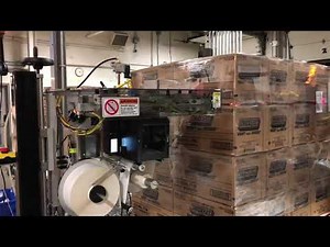 Four Sided Pallet Labeler