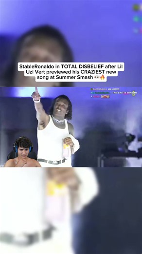 StableRonaldo was in TOTAL DISBELIEF after Lil Uzi Vert previewed his CRAZIEST new song at Summer Smash 😱🔥 Also says he’s dropping a album 👀 ‘This definitely sounds better than his last album. NAH. This is so good. He sounds good!’ #StableRonaldo #LilUziVert #SummerSmash #NewMusic #FYP
