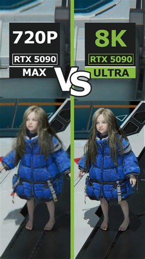 PRAGMATA vs 720P vs 8K - Resolution Test!
