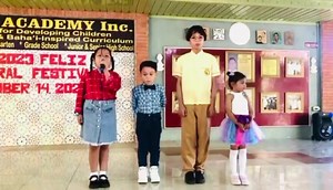 🎅🎅Feliz Holiday Performances 2023🎅🎅 🎄The 21st Feliz Cultural Festival 🎄 #TheAnnotators ….. soar high Felizians! #Ending2023WithABang …..as Feliz conducts its annual Cultural Festival , a yearly showcase of talents in dancing, singing ,recitation of poems , prayers and Holy Passages. This serves also as an open house for parents to check on their kids development , socially and emotionally, as they “climb their way up on stage” and collectively present their talents. Come and watch their aw