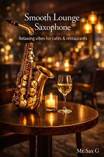 Smooth Lounge Music With Saxophone | Restaurant & cafe
