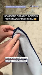21K views · 112 reactions | Who knew a magnet could make drying off so much easier? | Kidspot | Facebook