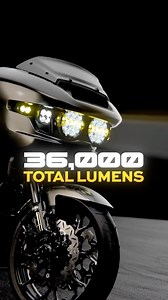 Introducing the NEW Kraus Full Deck Light Kit - with @DENALI_Electronics lighting. Helping you ride safer and stand out from the crowd with a look that sets your Road Glide apart. This is THE brightest headlight kit available, street-legal and over 36,000 total lumens, so you’re seen, and you can look ahead with absolute clarity. Available now. KRAUSMOTO.COM #KrausMoto #RoadGlide #PerformanceBagger #HarleyDavidson | Kraus Motor Co.