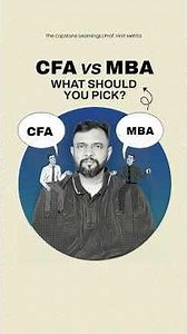 CFA vs MBA