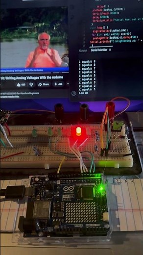 Arduino lesson 10 with Paul McWhorter #arduino