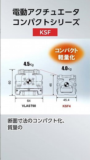 THKのLMガイドアクチュエータが30秒でわかる！ KSF編