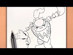 How to draw Wonder Bowser Jr. | The Super Mario Galaxy Movie | drawing tutorial