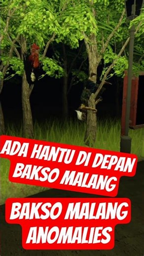 Ada Sosok Hantu didepan Gerobak Bakso Malang.!! 👻 #gamingclips #shorts #hantu