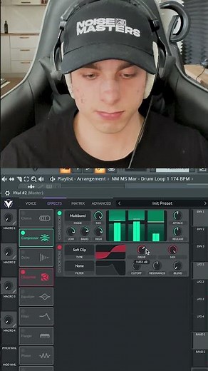 How to make Roller DnB bass (Vital Tutorial)