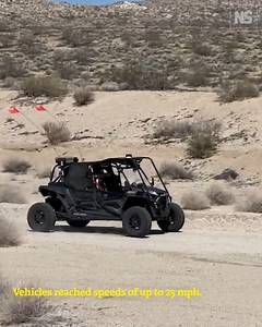 A US military DARPA programme to test robotic vehicles in the Mojave Desert shows that they can autonomously navigate rocky landscapes to get to their destination, without roads or maps. | New Scientist