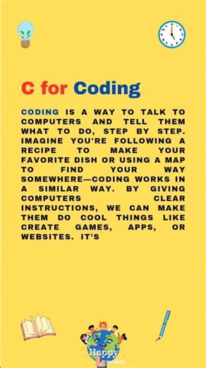 "Modern Alphabets- C for Coding" #educationalvideo #techfunforkids #education