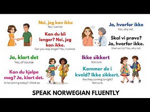50 Practical Norwegian Replies You'll Hear Every Day | Speak Norwegian Naturally