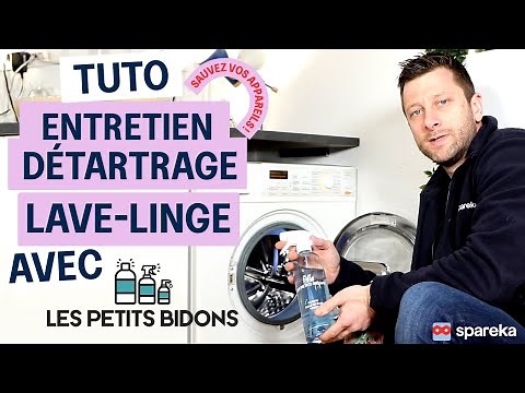Comment faire l'entretien et le détartrage d'une machine à laver