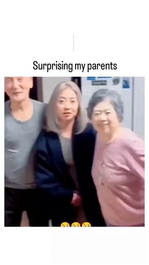 buzz__decode on Instagram: "The post shares a 73-second compilation video of heartfelt pregnancy announcements to parents and family members, featuring tearful hugs, joyful reactions, and surprises across various households, overlaid with captions emphasizing first-time grandparent excitement. Posted by Indonesian user @wicakjem on December 18, 2025, the content taps into universal themes of family milestones, achieving rapid virality with 5,684 likes, 237 replies, and nearly 1 million views wit