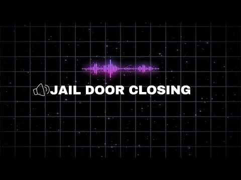 (Door Closing Sound )Jail Door Closing Sound Effect | Prison Door Slam SFX