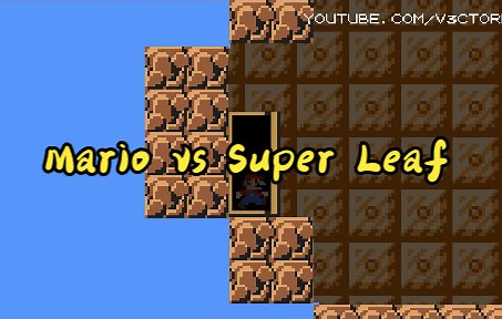 Mario vs the GIANT Super Leaf MAZE