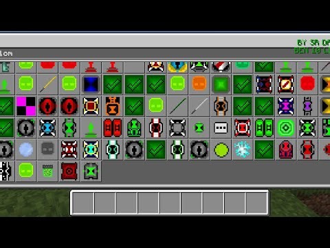 Best ben 10 Addon with every omnitrix for minecraft pe bedrock edition1.21.100+ #ben10 #minecraft