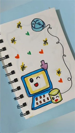 Computer Page Design #frontpage #computerdesign #art