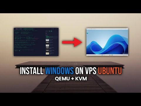 Cara Install Windows di VPS Ubuntu (QEMU + KVM)
