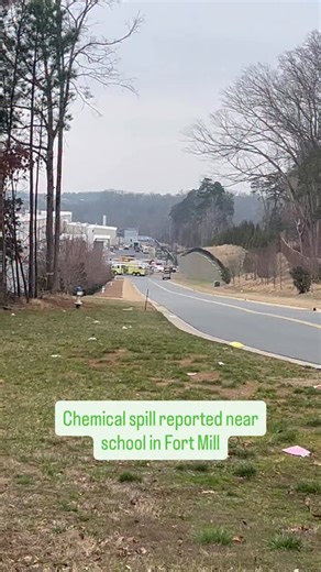 A chemical spill was reported at the Silfab Solar facility in Fort Mill on Tuesday morning. The facility is right behind Flint Hill Elementary School. School district officials said they were monitoring the situation but that there was no danger to students. | WBTV News