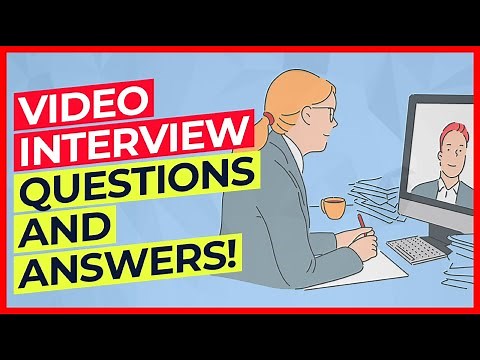 VIDEO INTERVIEW Questions, Tips & High Scoring ANSWERS!