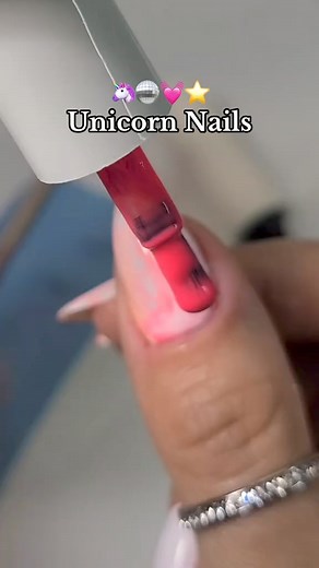 Create cute unicorn nails using a nail stamper! 🦄✨ Pro tip: use a small amount of polish for the perfect look 💅 shades used: 🤍 Here's A Tip 🍋 Pink Lemonade ⭐️ Sunset Star - #nailart #naillooks #nails #nailgram #nailinspo #nailsathome #nailtrends #naildesign #nailartist #diynails #nailhack #easynails #nailvideo #nailtutorial #dippowder #dippowderdesign #dipnails #dippowdernails #trendynails #nailsoftheday #nailtech #nailtutorials #nailboo #nailsofinstagram #nailsalon #DIYnails #dippowdermanic