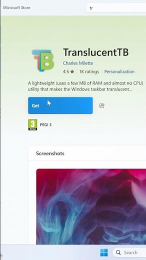 How to Make Taskbar Transparent in Windows 11 | Translucent | #computertips #windows11