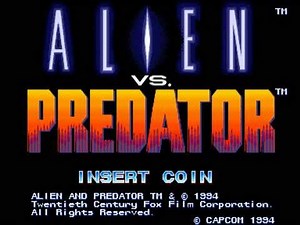 (Demo) エイリアン VS. プレデター / Alien vs. Predator (C)Capcom 1994