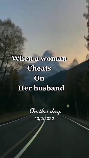 When a woman cheats on her husband , it’s a betrayal of his trust and a breach of the commitment made in the marriage . Love and care involve respecting and valuing the feelings and well-being of the other person, which cheating undermines. The act of cheating shows a prioritization of self-gratification over her husband’s emotions and the relationship, indicating a lack of genuine love and concern for the partner A wife who cheats can’t possibly care or love her husband She doesn’t respect him 