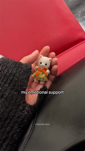 Emotional Support Animal: Boo from Sylvanian Families