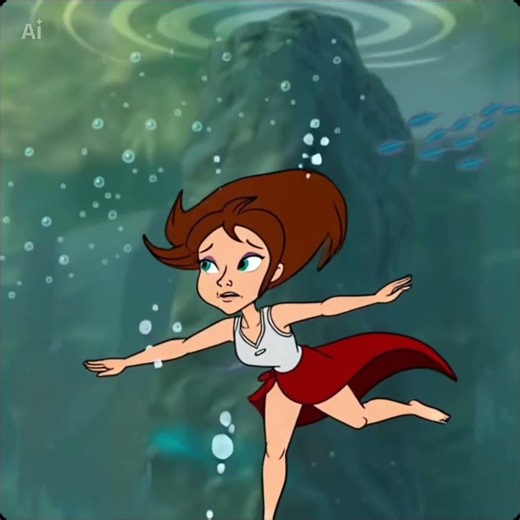 Jane Porter Swimming Underwater #tarzan #jane #janeporter