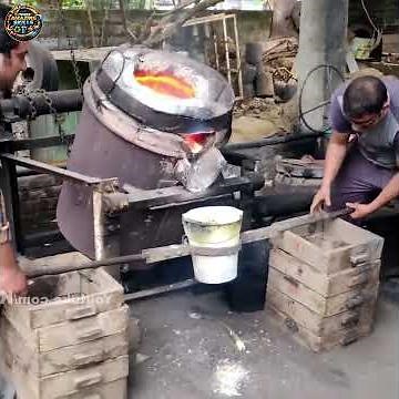 Amazing Bronze Bell Casting Process 🔔 | Temple & Church Bells Making Industry