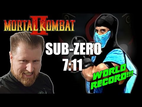 CRAZY GLITCH! MORTAL KOMBAT II SPEEDRUN WORLD RECORD! - Sub-Zero - 7:11 [WR]
