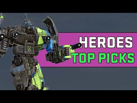 TOP PICKS - HERO MECHS - Mechwarrior Online