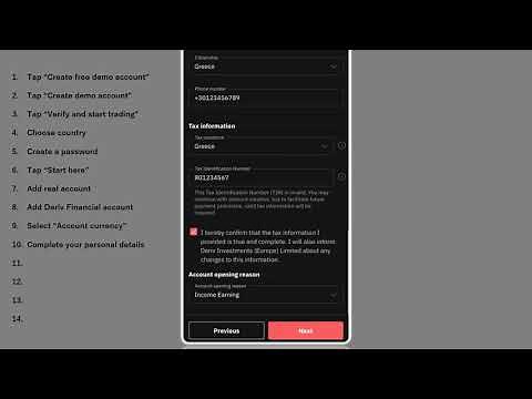 Deriv - How to Sign Up (Open Account) with Deriv (ex Binary.com)