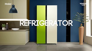 223K views · 80 reactions | Haier brings to you exciting offers on the Colourful Glass Door Refrigerators by Haier Vogue Series, where you can customize the colours of your refrigerator to match your home's elegance and style. Discover a world of possibilities and elevate your space with the perfect hue because when you have More Creations, you have More Possibilities. Own now at Rs.2994*/- month! #Haier #MoreCreationMorePossibilities #VogueSeries #Refrigerator | Haier | Facebook