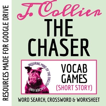 "The Chaser" by John Collier Vocabulary Games | Word Search | Crossword | Google