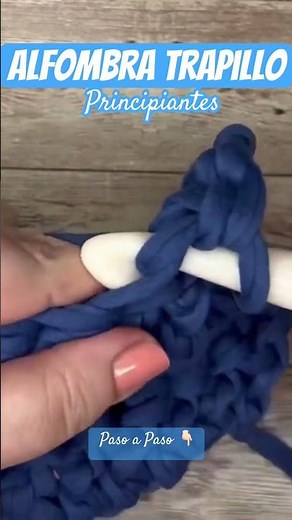 🧶 "RECTANGULAR RUG for BEGINNERS 🟦 (CROCHET Project 1 with TEXTURED YARNS) | Tutorial