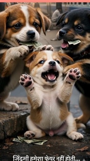 “Paisa Chhin Gaya, Par Himmat Nahi Tooti 🥺➡️😊 | Puppy Story”#papyrus #viral #viralshorts #ai#aivideo