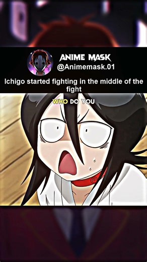Ichigo started shouting in the middle of fight 😅 #anime #animeedit #shorts #bleach
