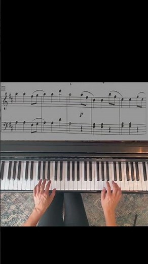 Practice Tempo - German Dance in D Major by Haydn (RCM Level 1 List A - 2022 Celebration Series)