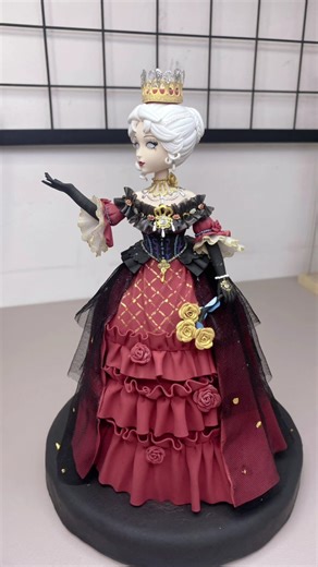 3.5K views · 156 reactions | Blind Queen Comes back Again - Clay Art Tutorial  #blindqueen #blinds #queens #Royal #royalfamily #diy #artoftheday #artwork #artistic | DEEPFLAME | Facebook