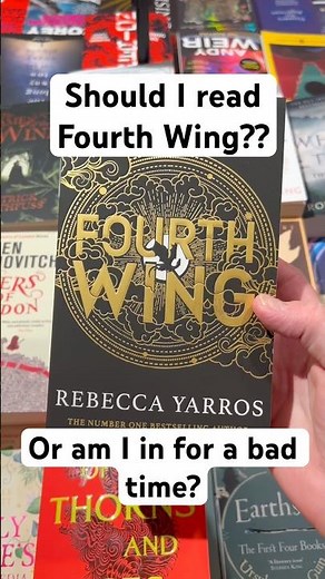 Seriously, Should I Read Fourth Wing? #booktok #fourthwing #booktube