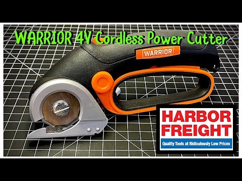 WARRIOR 4V Cordless Power Cutter